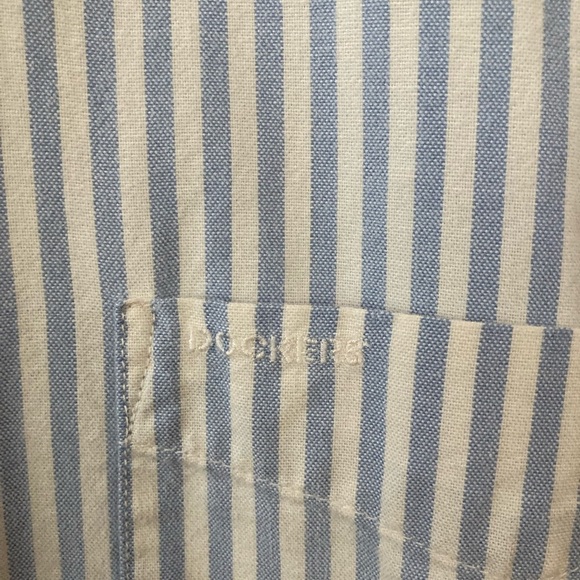 Men’s Dockers Button Down Short Sleeves Shirt Medium - Picture 5 of 8